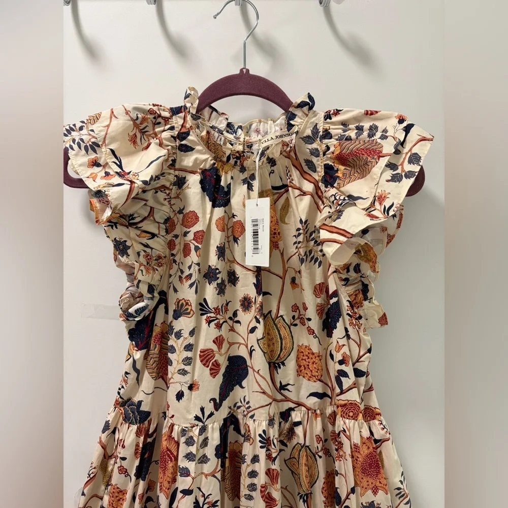 Ulla Johnson Eden Dress Daisy Mustard Yellow Size 0 NWT - Picture 7 of 14